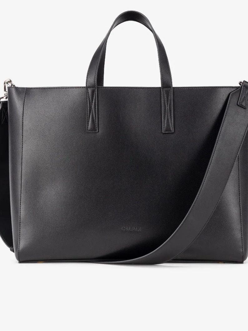 Calpak Haven 16" Laptop Tote Bag In Black